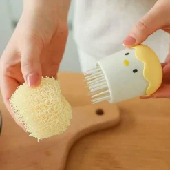 The Culinary Kit Küche & Esszimmer-Überraschungsei-Reinigungsbürste – Küchenschrubber