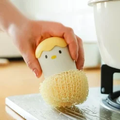 The Culinary Kit Küche & Esszimmer-Überraschungsei-Reinigungsbürste – Küchenschrubber