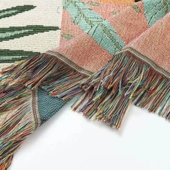 The Blanket Nook Bettzeug-Überwurfdecke im europäischen Stil – gemütliche Bettwäsche für draußen