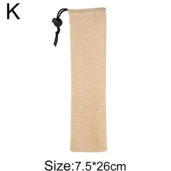 Tom Küche & Esszimmer-Bestecketui aus Baumwollleinen – Reise-Esstasche mit Kordelzug