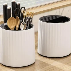 Space Savvy Küche & Esszimmer-Besteckhalter - Easy Storage Küchenzylinder