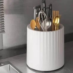 Space Savvy Küche & Esszimmer-Besteckhalter - Easy Storage Küchenzylinder