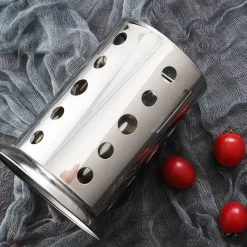 Tom Küche & Esszimmer-Besteck-Organizer aus Edelstahl – Aufbewahrungskorb für Küchenutensilien