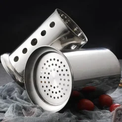 Tom Küche & Esszimmer-Besteck-Organizer aus Edelstahl – Aufbewahrungskorb für Küchenutensilien