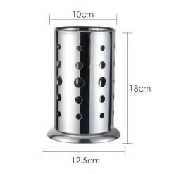 Tom Küche & Esszimmer-Besteck-Organizer aus Edelstahl – Aufbewahrungskorb für Küchenutensilien