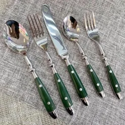 Plates u0026 More Küche & Esszimmer-Besteckset aus Edelstahl - Gabeln, Löffel, Messer