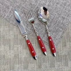 Plates u0026 More Küche & Esszimmer-Besteckset aus Edelstahl - Gabeln, Löffel, Messer