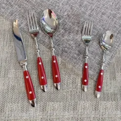 Plates u0026 More Küche & Esszimmer-Besteckset aus Edelstahl - Gabeln, Löffel, Messer