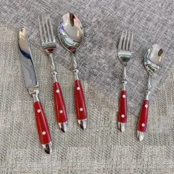 Plates u0026 More Küche & Esszimmer-Besteckset aus Edelstahl - Gabeln, Löffel, Messer