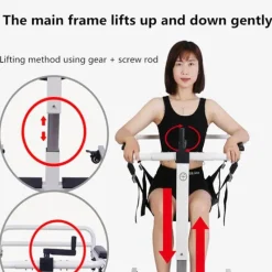 Tranquil Touch Mobilitäts- Und Support-Tools|Gesundheits-Gadgets-Bett zur Mobilitätshilfe für ältere Menschen – Rollstuhlhilfe zur Patientenbewegung