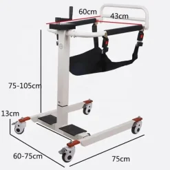 Tranquil Touch Mobilitäts- Und Support-Tools|Gesundheits-Gadgets-Bett zur Mobilitätshilfe für ältere Menschen – Rollstuhlhilfe zur Patientenbewegung