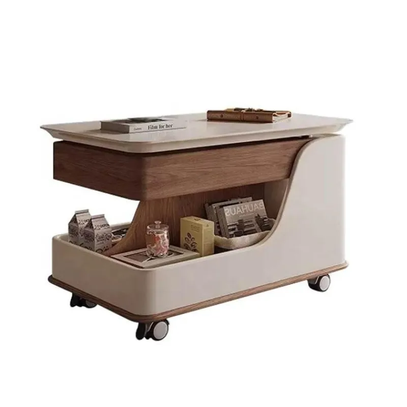 Cozy Living Möbel-Beweglicher Kaffee-Beistelltisch – platzsparendes Design