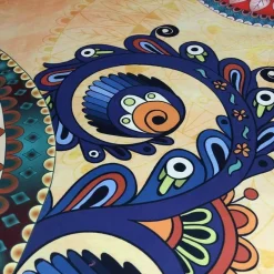 Cozy Haven Bettzeug-Böhmisches indisches Bettbezug-Set – ethnische, bequeme Bettwäsche