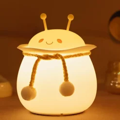 Bright Accents Beleuchtung-Bienen-Nachtlampe – süßes LED-Kinderzimmerdekor