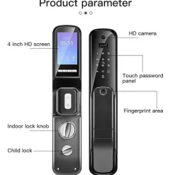Comfort u0026 Style Gadgets Für Zuhause-Biometrisches Fingerabdruck-Türschloss - Intelligentes Sicherheitssystem
