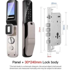 Comfort u0026 Style Gadgets Für Zuhause-Biometrisches Fingerabdruck-Türschloss - Intelligentes Sicherheitssystem