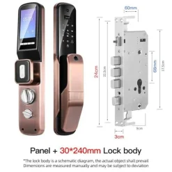 Comfort u0026 Style Gadgets Für Zuhause-Biometrisches Fingerabdruck-Türschloss - Intelligentes Sicherheitssystem