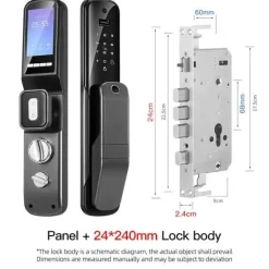 Comfort u0026 Style Gadgets Für Zuhause-Biometrisches Fingerabdruck-Türschloss - Intelligentes Sicherheitssystem