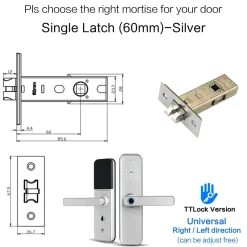 Comfort u0026 Style Gadgets Für Zuhause-Biometrisches Fingerabdruck-Türschloss - Intelligentes Sicherheitszugangssystem