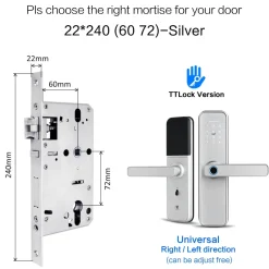 Comfort u0026 Style Gadgets Für Zuhause-Biometrisches Fingerabdruck-Türschloss - Intelligentes Sicherheitszugangssystem