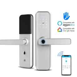Comfort u0026 Style Gadgets Für Zuhause-Biometrisches Fingerabdruck-Türschloss - Intelligentes Sicherheitszugangssystem