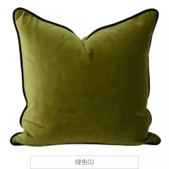 Pillow Haven Bettzeug-Blauer Löwe Hund Lendenkissenbezug - Zitronenbäume GG Stil