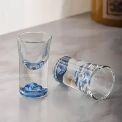 Plates u0026 More Küche & Esszimmer-Blauer Sake-Glaskrug - Weinflaschenspender Bierkühler