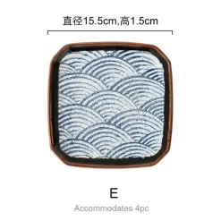 Elegance at the Table Küche & Esszimmer-Blaues Gewürzdosen-Set aus Keramik – Elegante Gewürzbehälter für die Küche zum organisierten Kochen