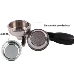 Tom Küche & Esszimmer-Blindfilter aus Edelstahl - Espresso-Kaffeezubehör