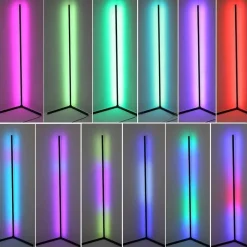 Willow u0026 Whim Beleuchtung-Bluetooth LED Gaming Stehlampe – Ambientelicht für Gaming-Setup