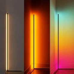 Willow u0026 Whim Beleuchtung-Bluetooth LED Gaming Stehlampe – Ambientelicht für Gaming-Setup