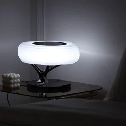 Bright Accents Beleuchtung-Bluetooth-Lautsprecherlampe – Schreibtischlampe im Baumdesign