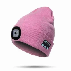 Gear Up u0026 Go Outdoor-Gadgets|Outdoor-Artikel-Bluetooth-Lautsprecher-Mütze – Unisex-Wintermütze mit Stirnlampe