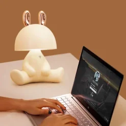 Bright Accents Beleuchtung-Bluetooth-Lautsprecher-Nachtlicht – Tragbares kabelloses Soundsystem