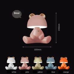 Bright Accents Beleuchtung-Bluetooth-Lautsprecher-Nachtlicht – Tragbares kabelloses Soundsystem