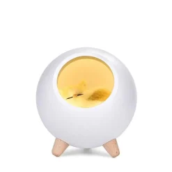 Illuminate Home Beleuchtung-Bluetooth-Nachtlichtlautsprecher - Tragbare mehrfarbige LED-Lampe