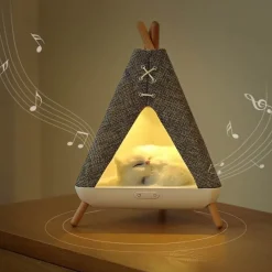 Illuminate Home Beleuchtung-Bluetooth-Nachtlichtlautsprecher - Tragbare mehrfarbige LED-Lampe