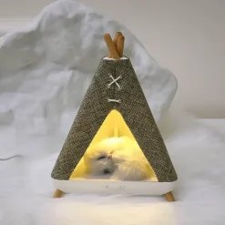 Illuminate Home Beleuchtung-Bluetooth-Nachtlichtlautsprecher - Tragbare mehrfarbige LED-Lampe