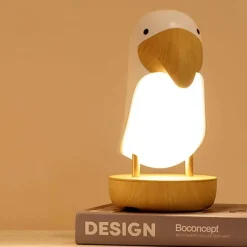 Bright Accents Beleuchtung-Bluetooth-Specht-Nachtlicht – Stilvolle Einschlafhilfe und Stimmungsaufheller