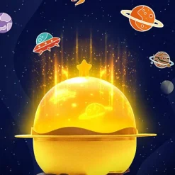 Bright Accents Beleuchtung-Bluetooth-Sternenprojektorlampe – Stimmungslichtprojektor für den Nachthimmel