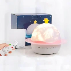 Bright Accents Beleuchtung-Bluetooth-Sternenprojektorlampe – Stimmungslichtprojektor für den Nachthimmel