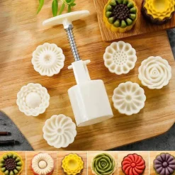 The Culinary Kit Küche & Esszimmer-Blumen-Ausstecher – DIY-Backwerkzeug für Blumenplätzchen