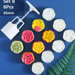 The Culinary Kit Küche & Esszimmer-Blumen-Ausstecher – DIY-Backwerkzeug für Blumenplätzchen