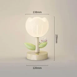 Illuminate Home Beleuchtung-Blumen-Tischlampe – Niedliche dekorative Leuchte