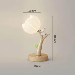 Illuminate Home Beleuchtung-Blumen-Tischlampe – Niedliche dekorative Leuchte