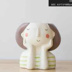 Timeless Vessels Wohndeko-Blumentopfvase – Süße Wohndekoration für Mädchen