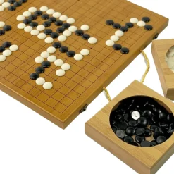 Tabletop Artistry Spielzeug & Spiele-Board Game Go, Unusual Gift For Dad, Gift For Couple, Wooden Chinese Board Game