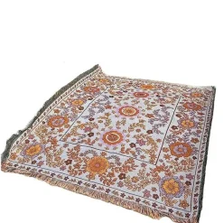 Cozy Haven Bettzeug-Boho Blumendecke - Gemütliches Sofadekor