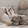 Cozy Haven Bettzeug-Boho Geometrische Überwurfdecke - Schicker Dekobezug