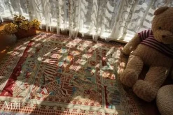 The Blanket Nook Bettzeug-Boho Jacquard Strickdecke - Gemütlicher dekorativer Wohnakzent